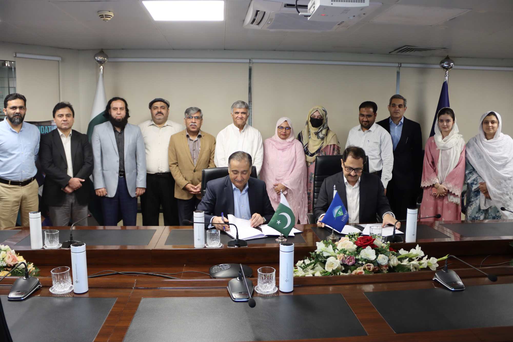 MoU Signing With Moawin Foundation MF 28 August 2024 NDRMF MoU Signing With Moawin Foundation MF 28 August 2024 NDRMF