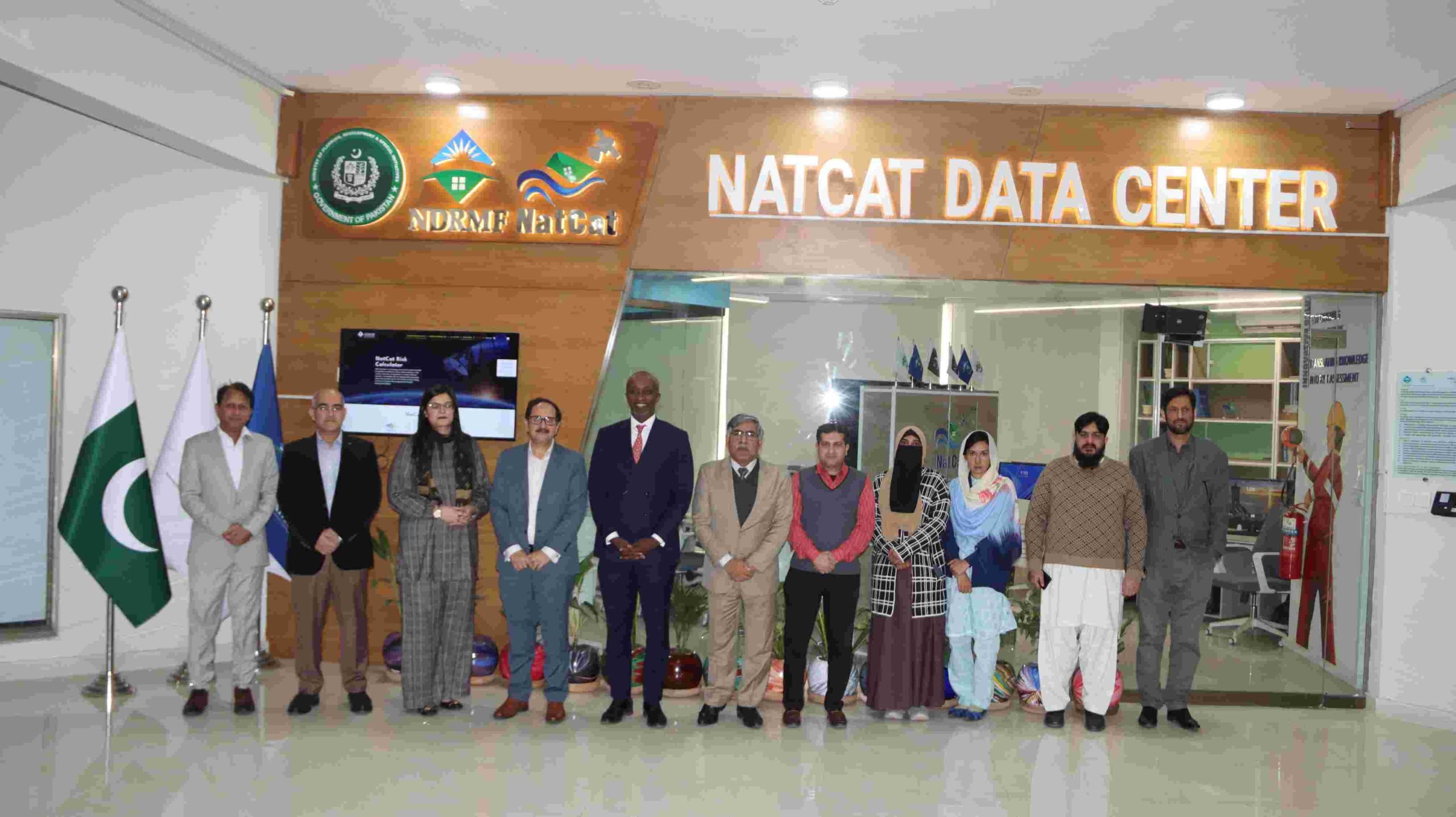 UN Resident Coordinator Visit NatCat Data Center - NDRMF - National ...