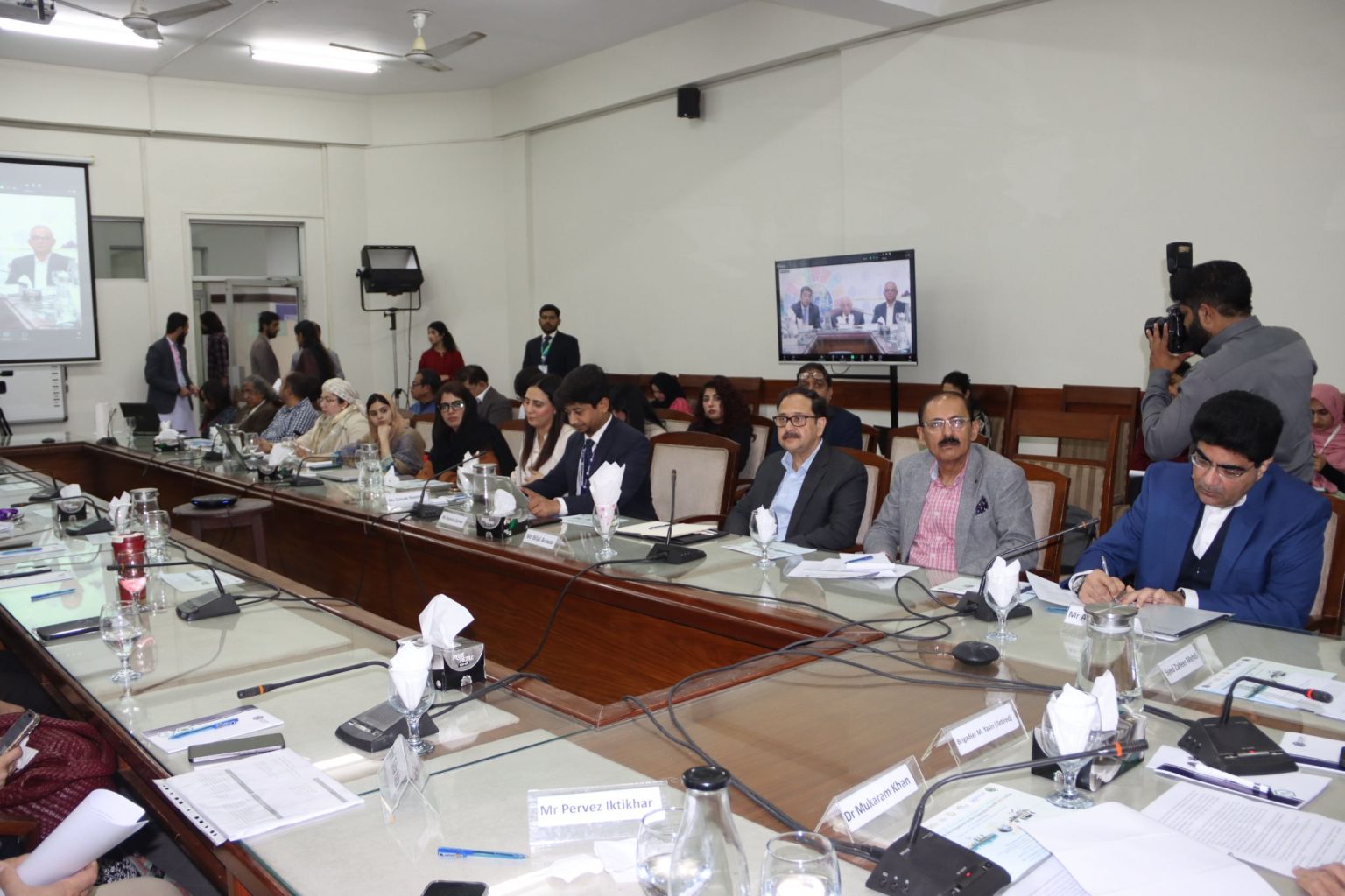 Bilal Anwar, CEO NDRMF while speaking as the Guest of Honor at the ...